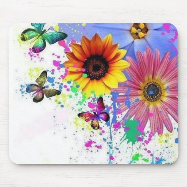 Mousepad flores (Frente)