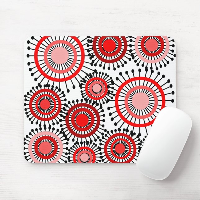 Mousepad Flores (Com mouse)