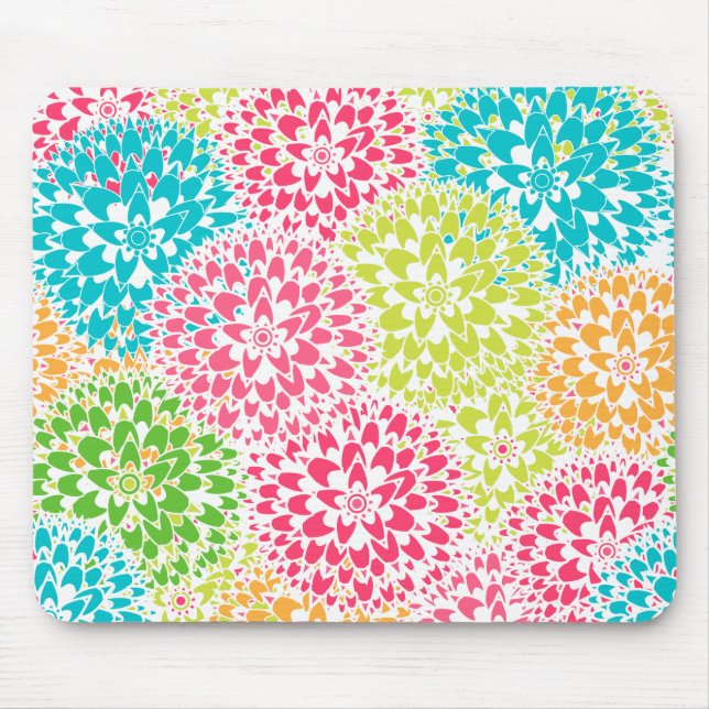 Mousepad Flores abstratas do primavera (Frente)
