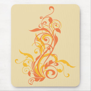 Mousepad Flores amarelas