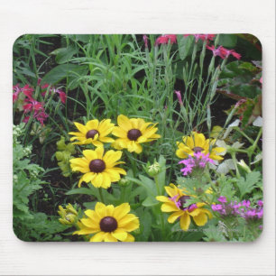 Mousepad Flores amarelas