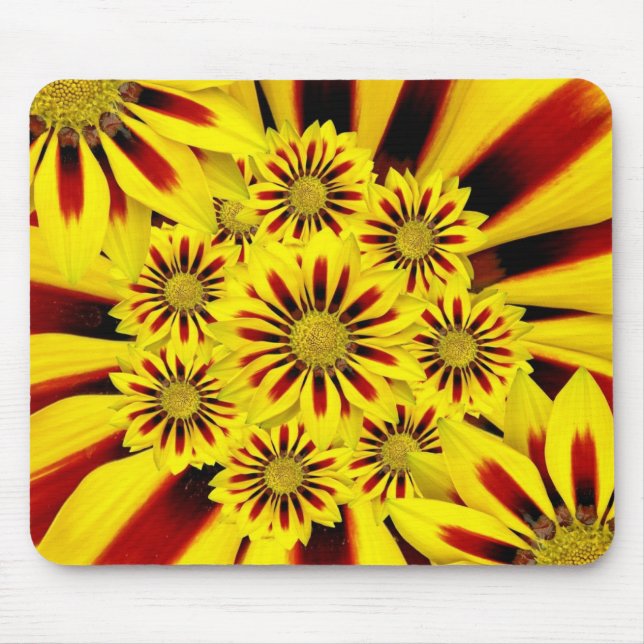 Mousepad Flores Amarelas Brilhantes (Frente)