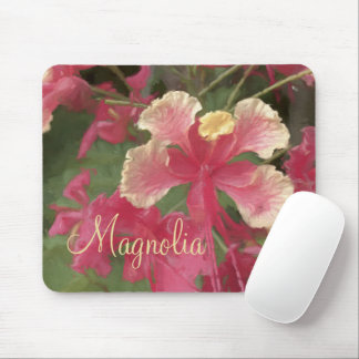 Mousepad Flores Amarelas Cor-de-Amarelo Elegante Personaliz