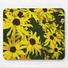 Mousepad Flores amarelas de margarida