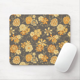 Mousepad Flores Amarelas Elegantes Botânicas