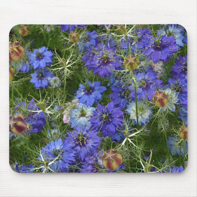 Mousepad Flores azuis (Frente)