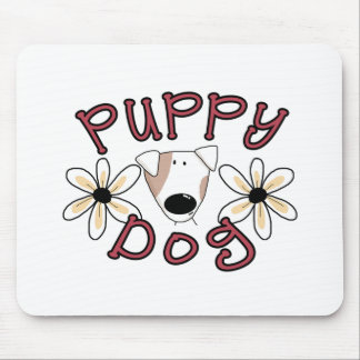 Mousepad Flores Cachorro