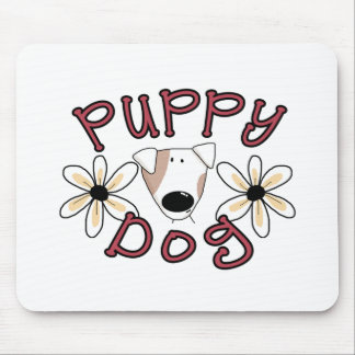 Mousepad Flores Camisetas de Cachorro Pupado e Presentes