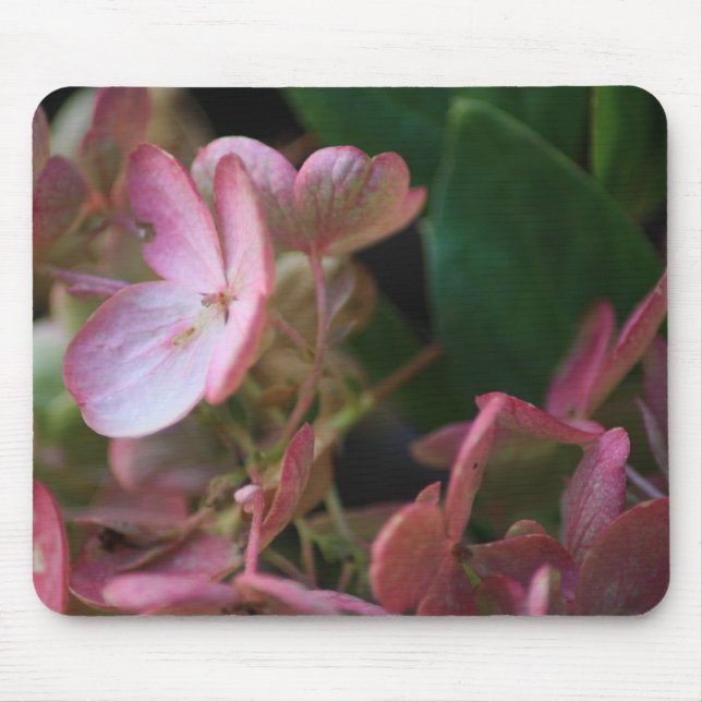 Mousepad Flores cor-de-rosa (Frente)