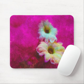 Mousepad Flores cor-de-rosa