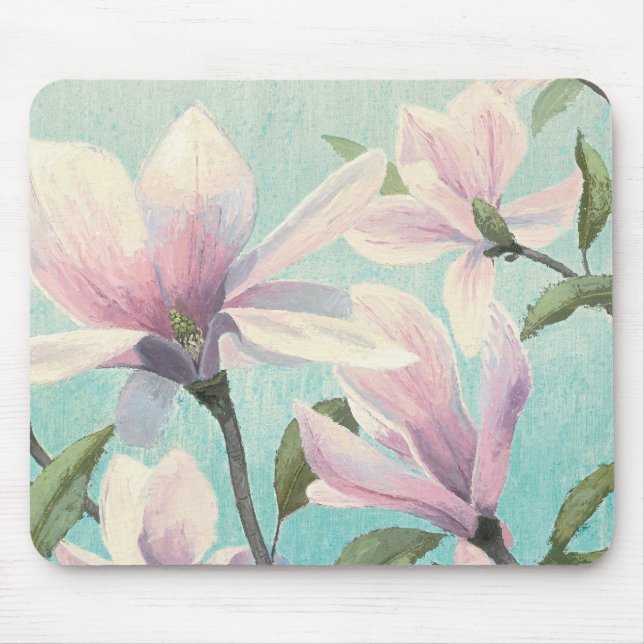 Mousepad Flores cor-de-rosa do sul (Frente)