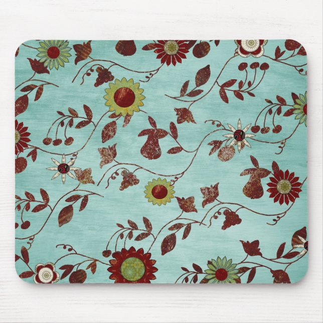 Mousepad Flores da cerceta (Frente)