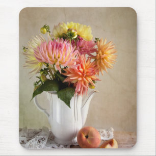 Mousepad Flores da dália