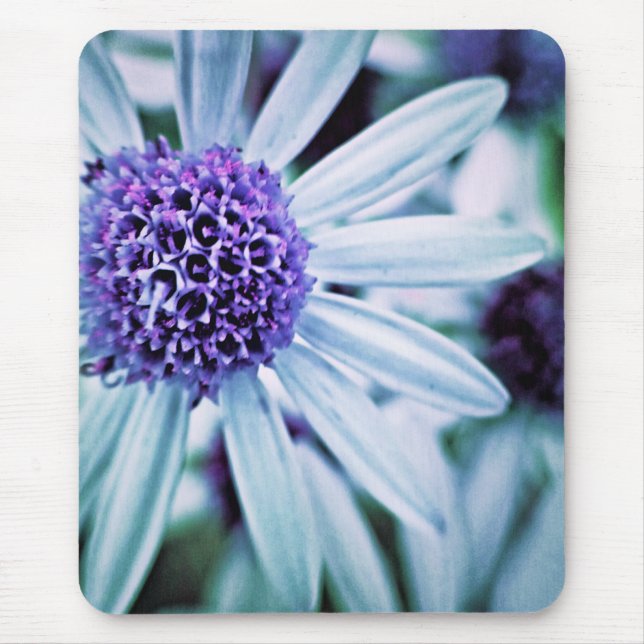 Mousepad Flores da fantasia no roxo (Frente)