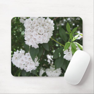 Mousepad Flores dadas forma do louro de montanha estrela