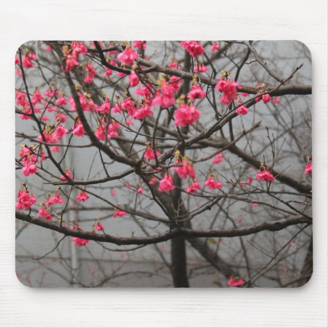 Mousepad Flores de cerejeira (Frente)