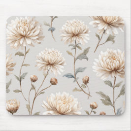 Mousepad Flores de Creme Bonitas