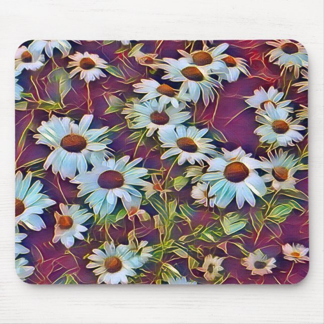 MOUSEPAD FLORES DE DAISY (Frente)