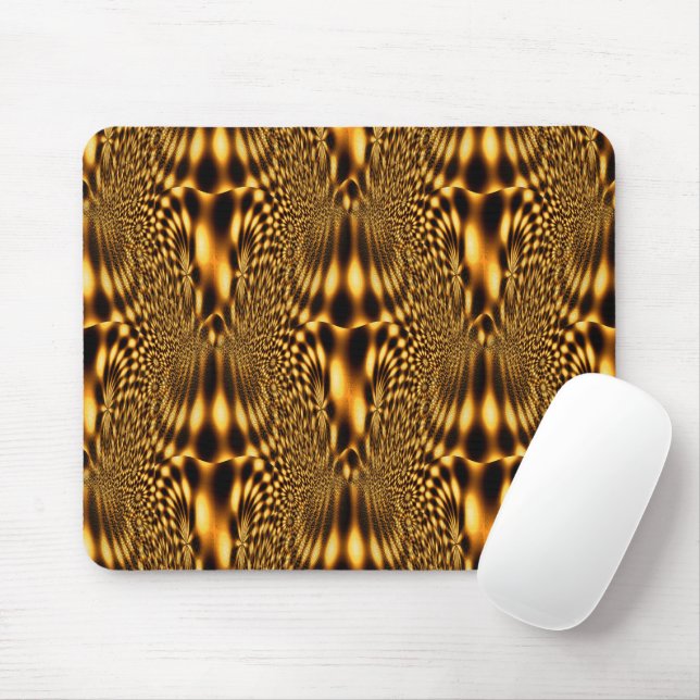 Mousepad Flores de ouro..... (Com mouse)