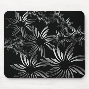 Mousepad Flores de prata