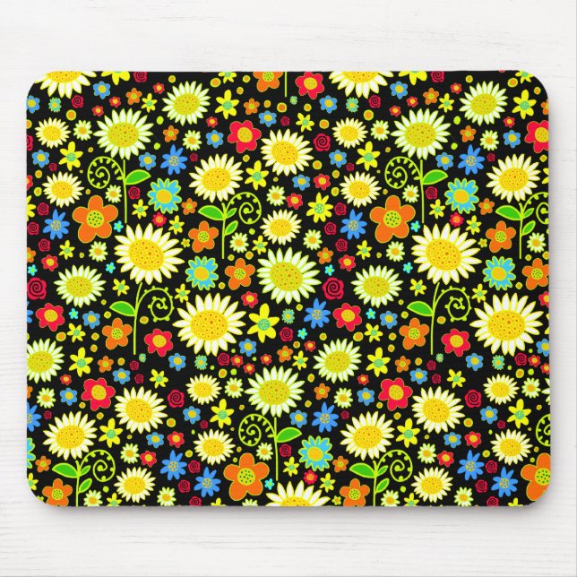 Mousepad Flores de primavera (Frente)