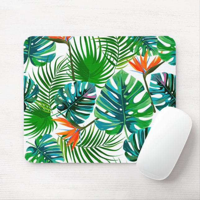 Mousepad Flores de Verão (Com mouse)