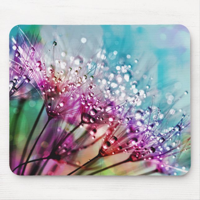 Mousepad Flores do Espectro Arco-Íris (Frente)