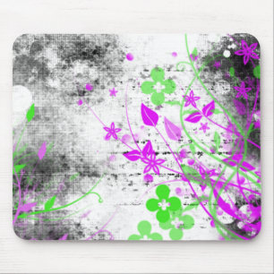 Mousepad Flores do Grunge