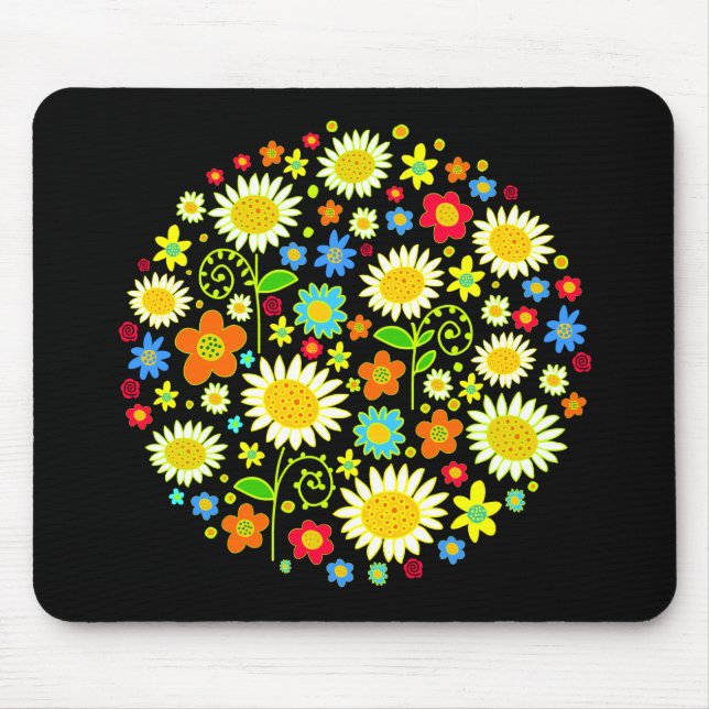 Mousepad Flores do primavera (Frente)