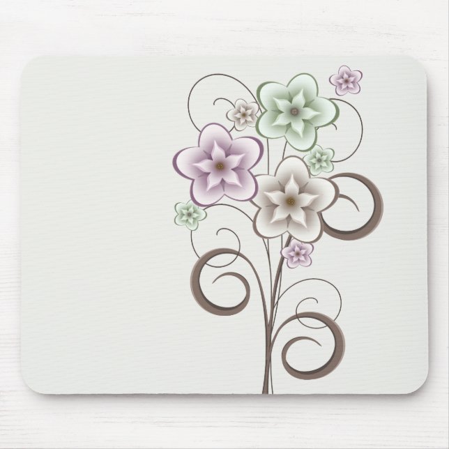 Mousepad Flores e Blocos (Frente)