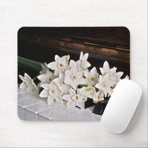Mousepad Flores e Pad de Mouse Piano