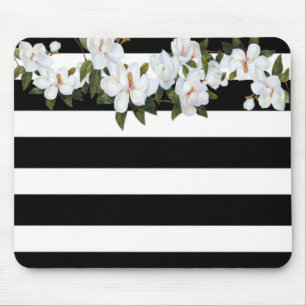 Mousepad Flores Femininas Magnólia, Listras
