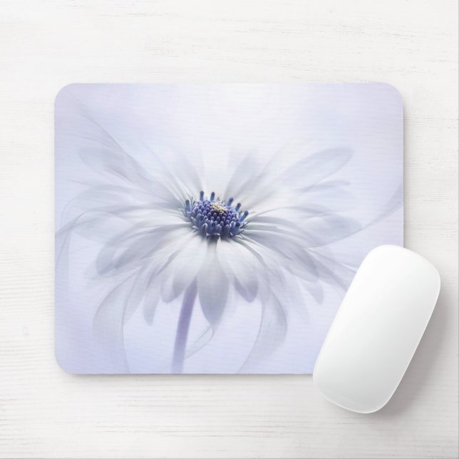 Mousepad Flores | Flor pálida (Com mouse)
