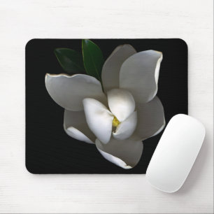 Mousepad Flores Flor Solteiro Magnolia Branca