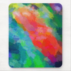 Mousepad Flores Frescas de Mola Abstrato