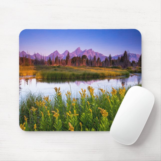Mousepad Flores | Grand Teton National Park, Wyoming (Com mouse)