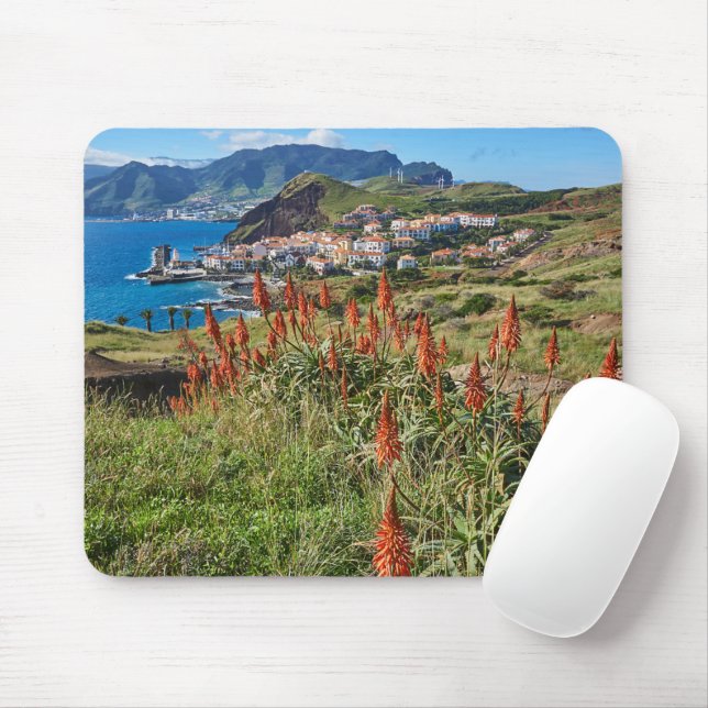 Mousepad Flores | Ilha da Madeira Portugal (Com mouse)