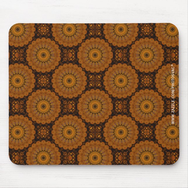 Mousepad Flores Laranja (Frente)