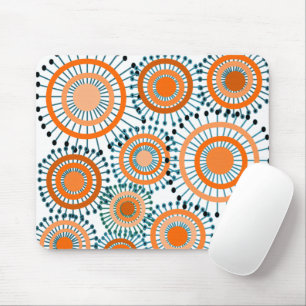Mousepad Flores Laranja