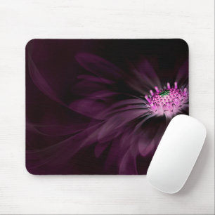 Mousepad Flores Margarida Roxa