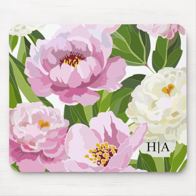 Mousepad Flores Modernas (Frente)