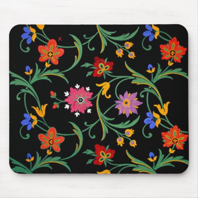 Mousepad Flores Multicolores (Frente)