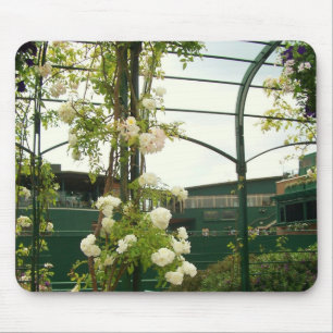 Mousepad Flores no tapete do rato de Wimbledon