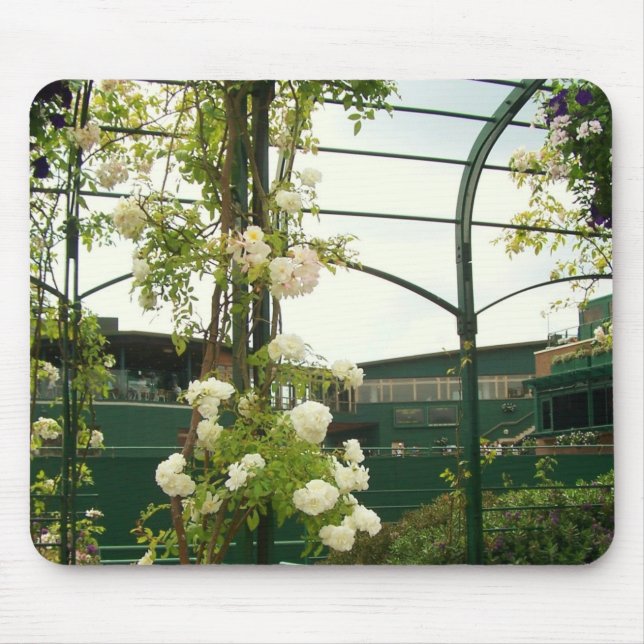 Mousepad Flores no tapete do rato de Wimbledon (Frente)