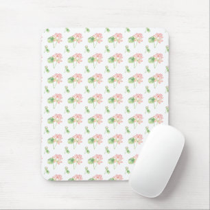 Mousepad Flores românticas С ute lotus