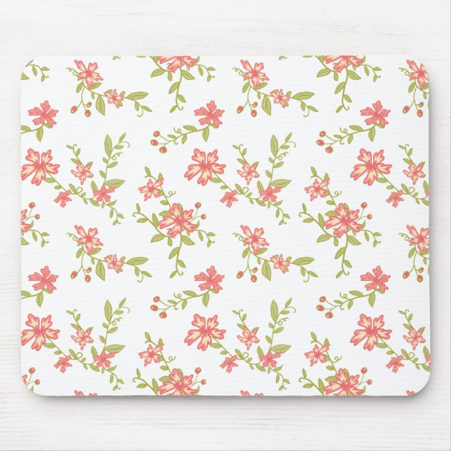 Mousepad Flores Rosa (Frente)