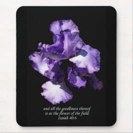 Mousepad Flores Roxas Do Bocal De Campo
