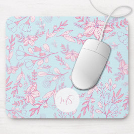 Mousepad Flores Roxas Elegantes Personalizadas
