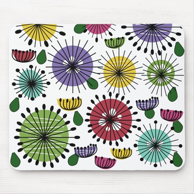 Mousepad Flores Scandi (Frente)