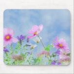 Mousepad Flores selvagens, a beleza da natureza<br><div class="desc">Lindas flores silvestres pastéis,  beleza da natureza.</div>